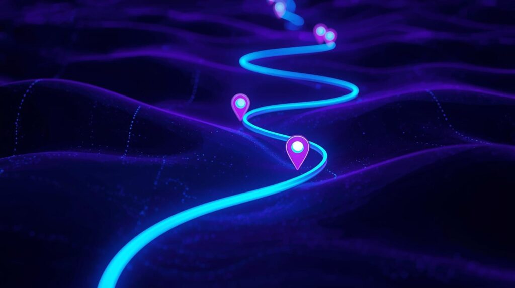 Crea Una Imagen Que Represente Recorridos De Un Gps 1024x573